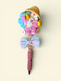 Pastel unicorn beaded pen