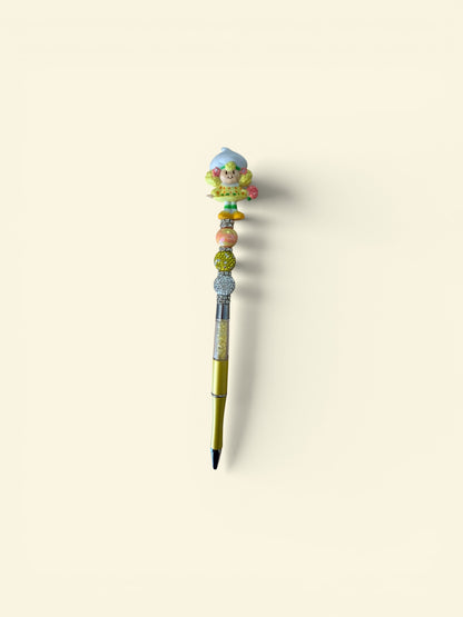 Strawberry & Friends Decorative Beaded Pens