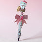 Glam Kitty Beaded Pens – Handmade Rhinestone Character Pens