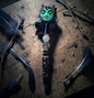 Villain-Inspired Rhinestone Beaded Pens – Glam Fantasy Pen Set with Bow Accents
