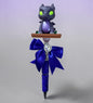 Villain-Inspired Rhinestone Beaded Pens – Glam Fantasy Pen Set with Bow Accents