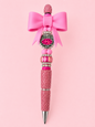 LV Inspired Bling Pens | Luxury Beaded Rhinestone Pens