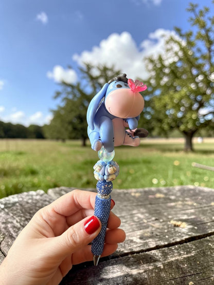 Bear friends character beaded pens