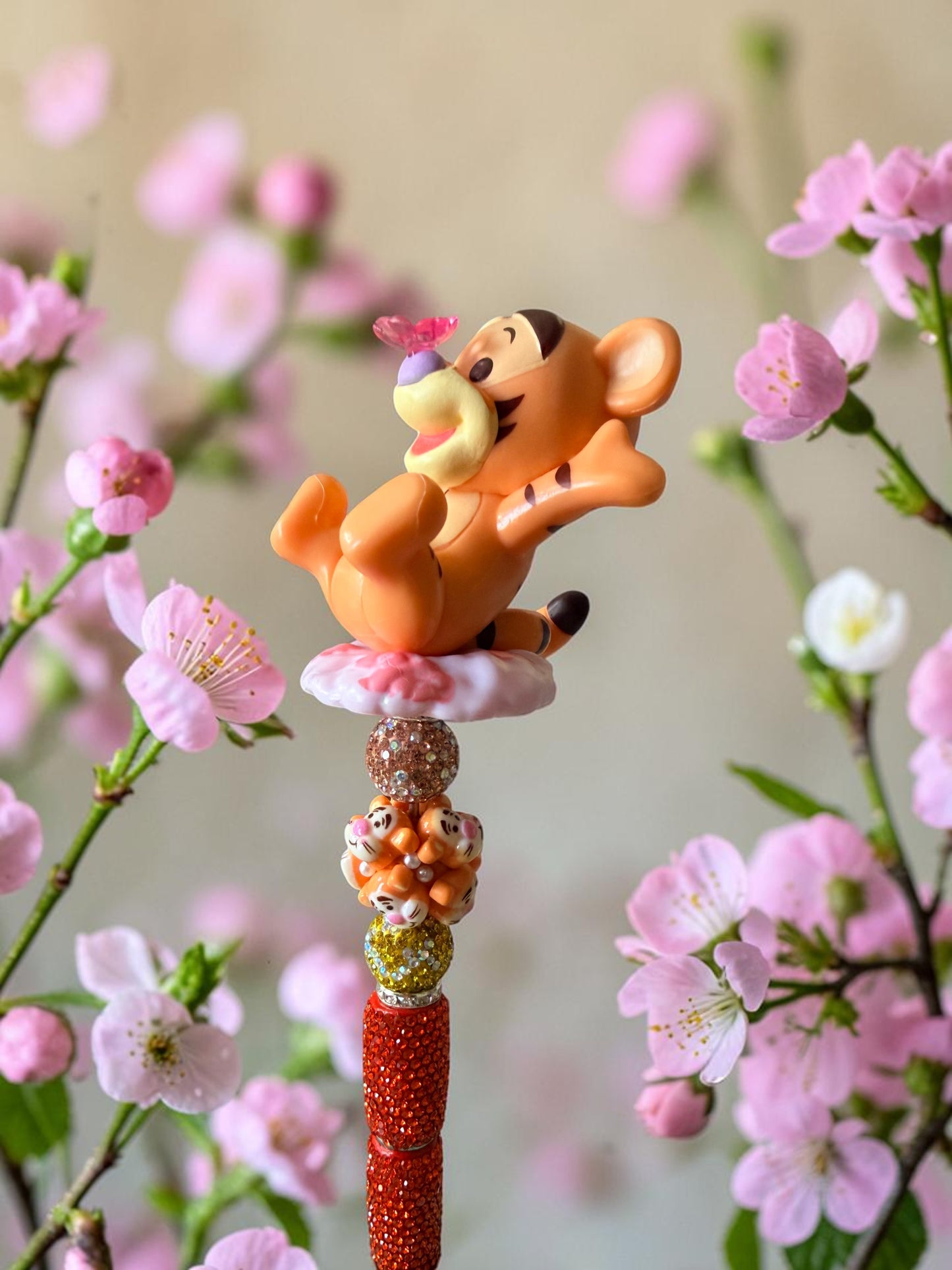 Bear friends character beaded pens