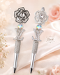 LV Inspired Bling Pens | Luxury Beaded Rhinestone Pens