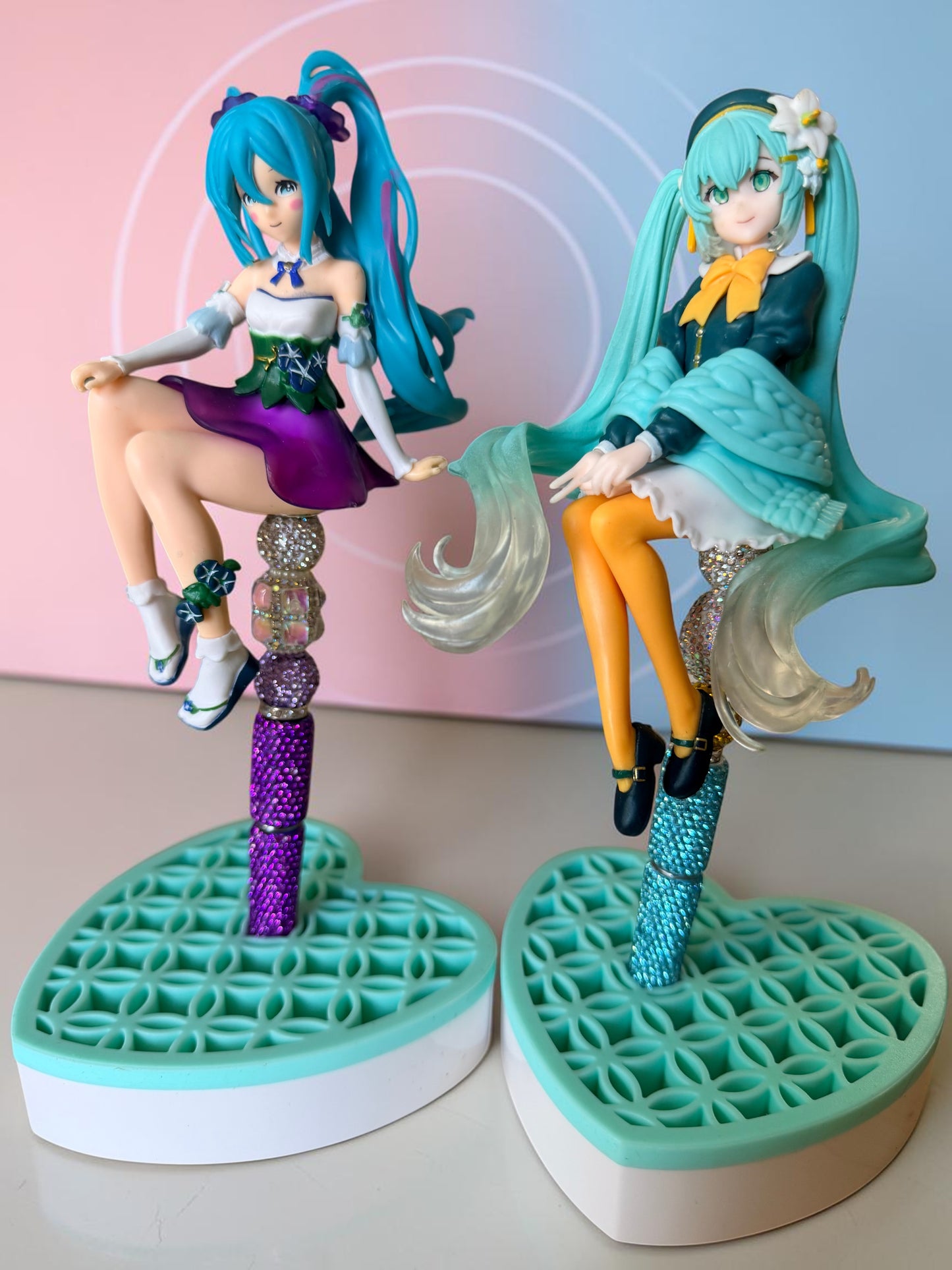 Anime Inspired Beaded Pens – Glam Character Rhinestone Pens