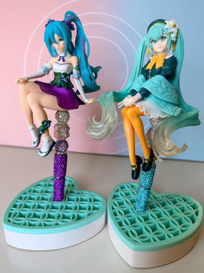 Anime Inspired Beaded Pens – Glam Character Rhinestone Pens