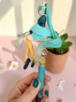 Anime Inspired Beaded Pens – Glam Character Rhinestone Pens