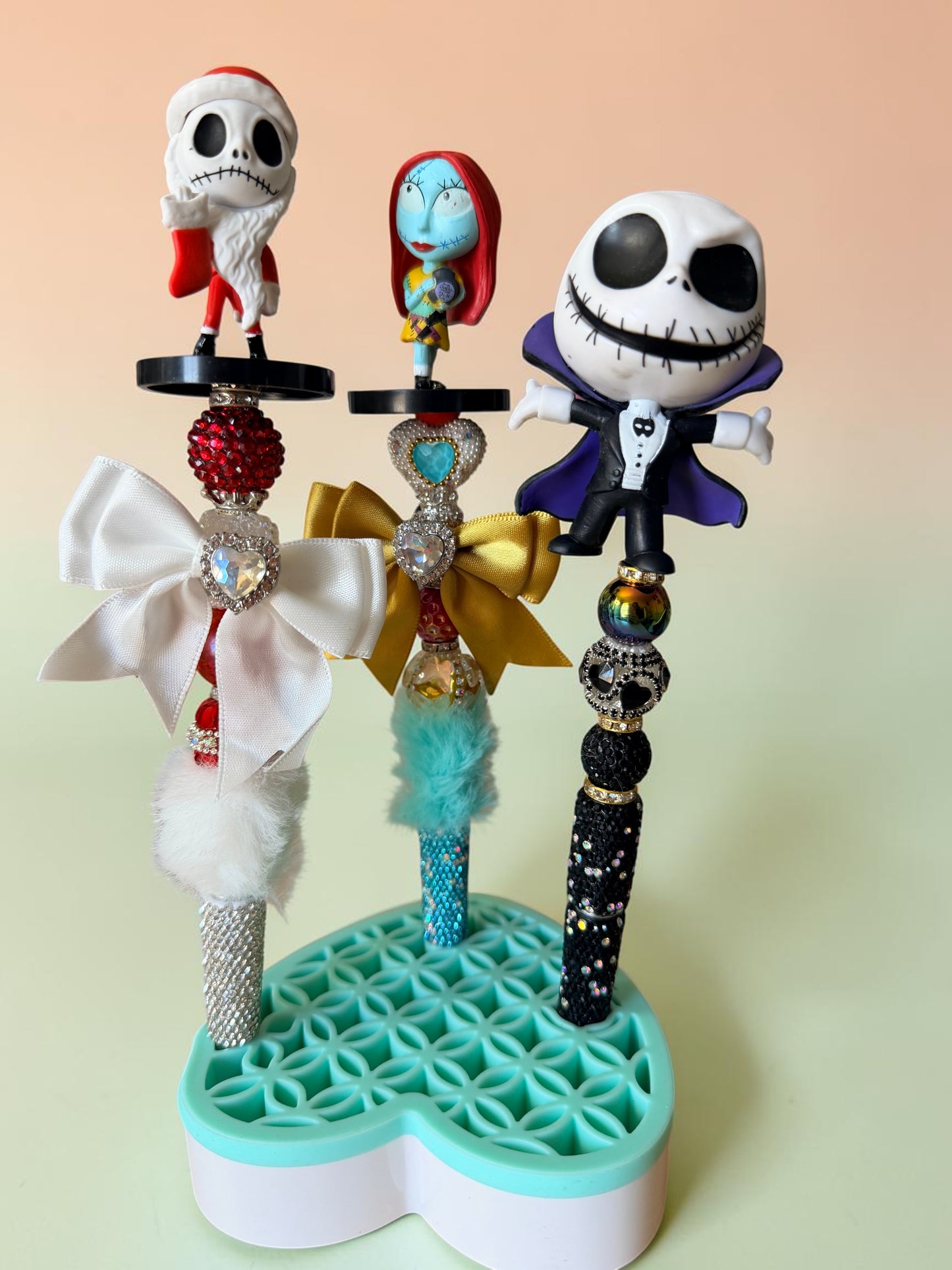 NBC Inspired Beaded Pens – Spooky Glam Character Pens with Variants