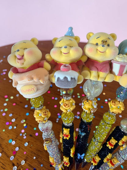 Honey Bear Dreams Beaded Pens